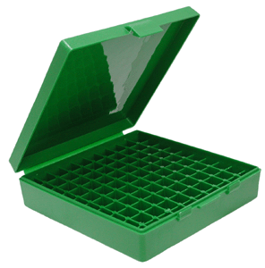 Mtm Ammo Box 45acp-40sw-10mm - 100-rounds Green