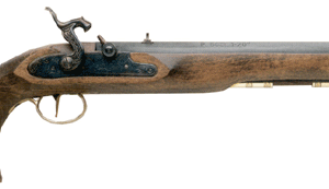 Traditions Kentucky Pistol 50 - Cal Percussion 10" Blued-hrdwd