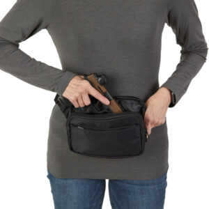 Us Peacekeeper Sidekick Pack - Black W- Pocket For Micro Gun