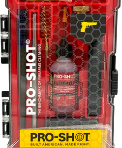 Pro Shot Pistol Cleaning Kit - .38-.357-9mm