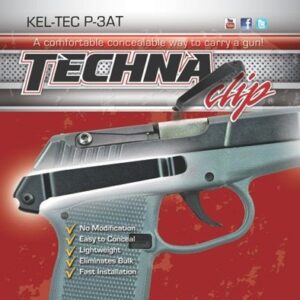 Techna Clip Handgun Retention - Clip Kel-tech P3at Right Side