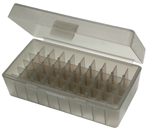 Mtm Ammo Box 44rm-41rm-45lc - 50-rounds Flip Top Style Green