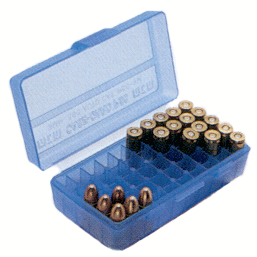 Mtm Ammo Box 9mm Luger-380acp - 50-rounds Flip Top Style Green