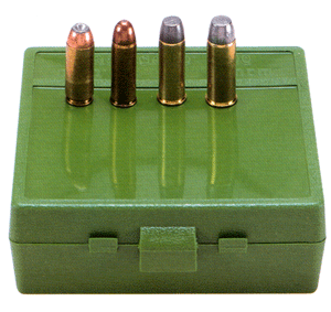 Mtm Ammo Box 50ae-50sw Mag - 64-rounds Flip Top Style Green