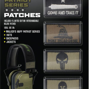 Walkers Patriot Patch Kit For - Patriot Muff American Flag 4pc