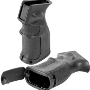 J&e Ak47 Ergonomic Operator - Pistol Grip Single Groove Blk