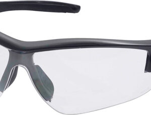 Howard Leight Acadia Glasses - Black Frame-clear Lens