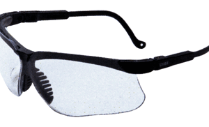 Howard Leight Genesis Glasses - Black Frame-clear Lens
