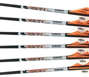 Ravin Xbow Arrow Premium - Carbon W-2" Vane .001" 6pk*