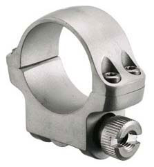 Ruger 3k Ring S-s Low 1" - 1-ring Packed Individually