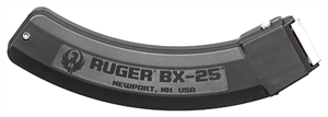 Ruger Magazine 10-22 22lr - 25rd Black Polymer