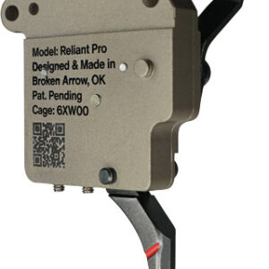 Rise Trigger Reliant Pro Rem - 700 1-3lb Pull Curved Fde-blk