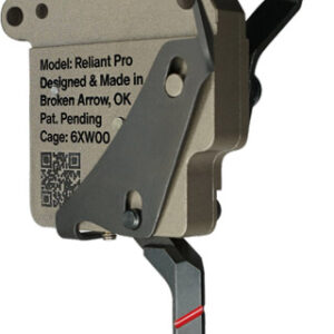 Rise Trigger Reliant Pro Rem - 700 1-3lb Pull Flat W-bolt Rls