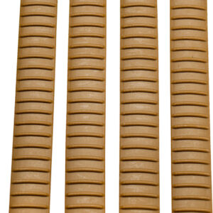 B5 Systems Rail Cover M-lok - Coyote Brown 3 Section 4-pack