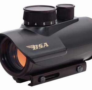 Bsa 1x30mm Red Dot Sight - 5-m.o.a. Dot Black Matte