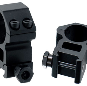 Utg Rings 1" High Profile - Matte Black Picatinny-weaver
