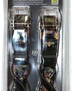 Hme Ratchet Strap 1"x8' - Camo Strap 2pk