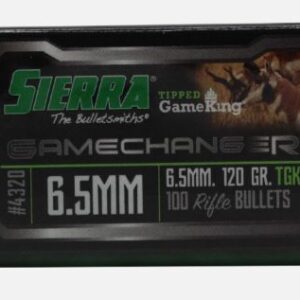 Sierra Bullets 6.5mm .264 - 120gr Tgk 100ct