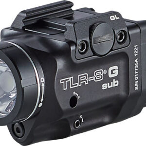 Streamlight Tlr-8 X G Sub For - Glock43x-48mos Led-green Laser