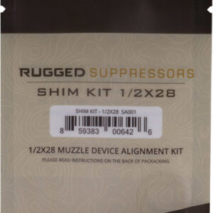 Rugged Suppressors Shim Kit - 1-2x28