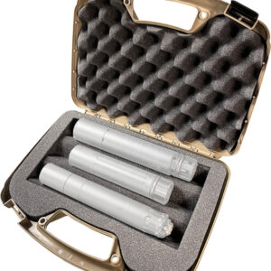 Mtm Suppressor Case Holds 2 - Large Or 3 Small Sup Fde