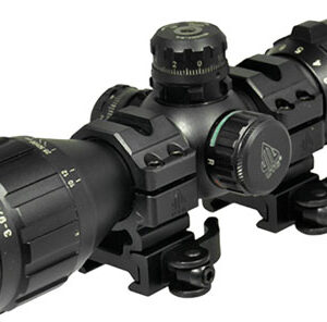 Utg Bugbuster 3-9x32 1" Rgb - Mil-dot W-qd Rings Black