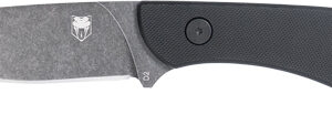 Cobratec D2 Skinner 3.75" Full - Tang Black G10 W-kydex Sheath