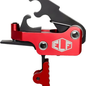Elftmann Trigger Se Ar Pltfrms - Straight 2.75-4lbs Red
