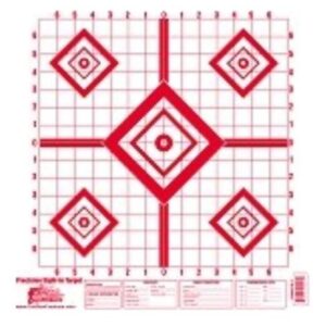 Splatter Shot Target 16" - Sight-in Red Diamond 10pk