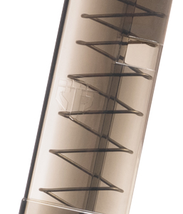 Ets Magazine For Glock 9mm 9rd - Carbon Smoke Fits Glock 43