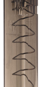 Ets Magazine For Glock 9mm - 22rd Carbon Smoke Fit 17-19-26