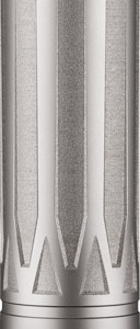 Dead Air Silencers Nomad Ti Xc - 7.62mm Direct Thread Silver