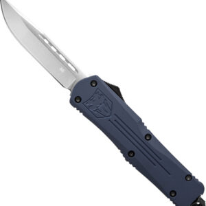 Cobratec Small Fs3 Otf Nypd - Blue 3" D2 Drop Point