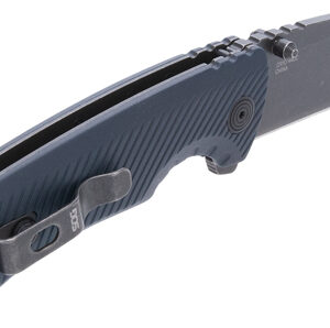 Sog Knife Tellus Atk 3.24" - Blade Sprg Asst Squid Ink-ylw