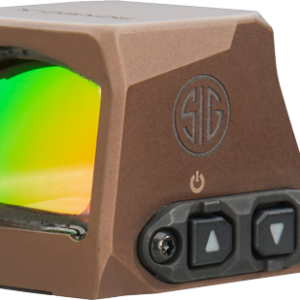 Sig Open Reflex Sight Romeox - Compact Circle Dot Fde