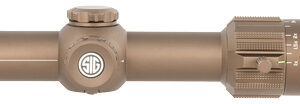 Sig Scope Tango Msr 1-8x24 Sfp - 30mm Ill Msr Bdc8 Msr Mnt Coyo