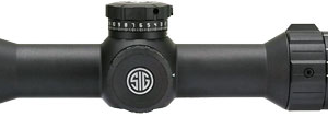 Sig Scope Whiskey4 2.5-10x42 - 30mm Sf Sfp Quad Plex Black