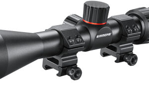 Simmons Scope Pro Hunter - 3-9x40 Truplex W-rings Black *