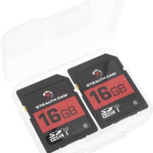 Stealth Cam Sdhc Memory Card - 16gb 2pk Super Speed Class 10