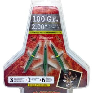 Swhacker Broadhead 2-blade - 100gr 2" Cut 3-pk
