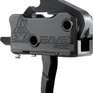 Rise Trigger Rave Pcc Curved - 3.5lb Ar-15 W-anti Walk Pins