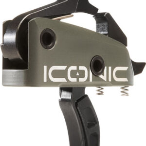 Rise Trigger Iconic Green - 2-stage 1.25-1.75 Ar-15 W-pin<
