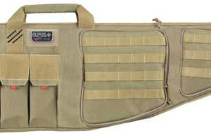Gps Tactical Ar Case 42" Tan - W-external Handgun Holder