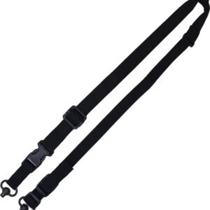 Tac Shield Sling 2n1 Warrior - Qd Push Button Padded Black