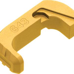 Tyrant Cnc For Glock 43x 48 - Extended Mag Release Gold