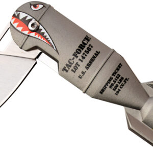 Mc Tac-force 2.25" Drop Point - Folder Grey Shark Bomb-ss