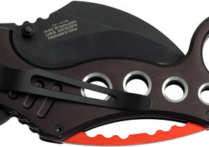 Mc Tac-force 2.5" Hawkbill - Blade Folder Black-red