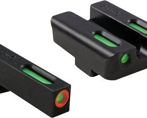 Truglo Sight Set For Glock Low - Tfx Pro Green-orange Outline