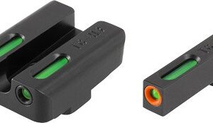 Truglo Sight Set For Glock Hi - Tfx Pro Green-orange Outline