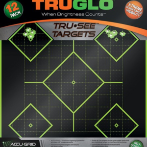 Truglo Tru-see Reactive Target - 5 Daimond 12-pack